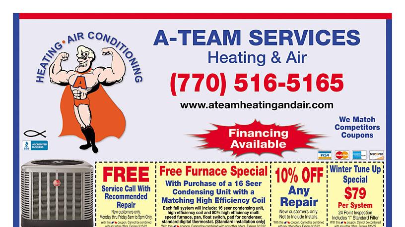 A-Team Services Heating & Air/Heating & AC                                                                                                                                                                                            