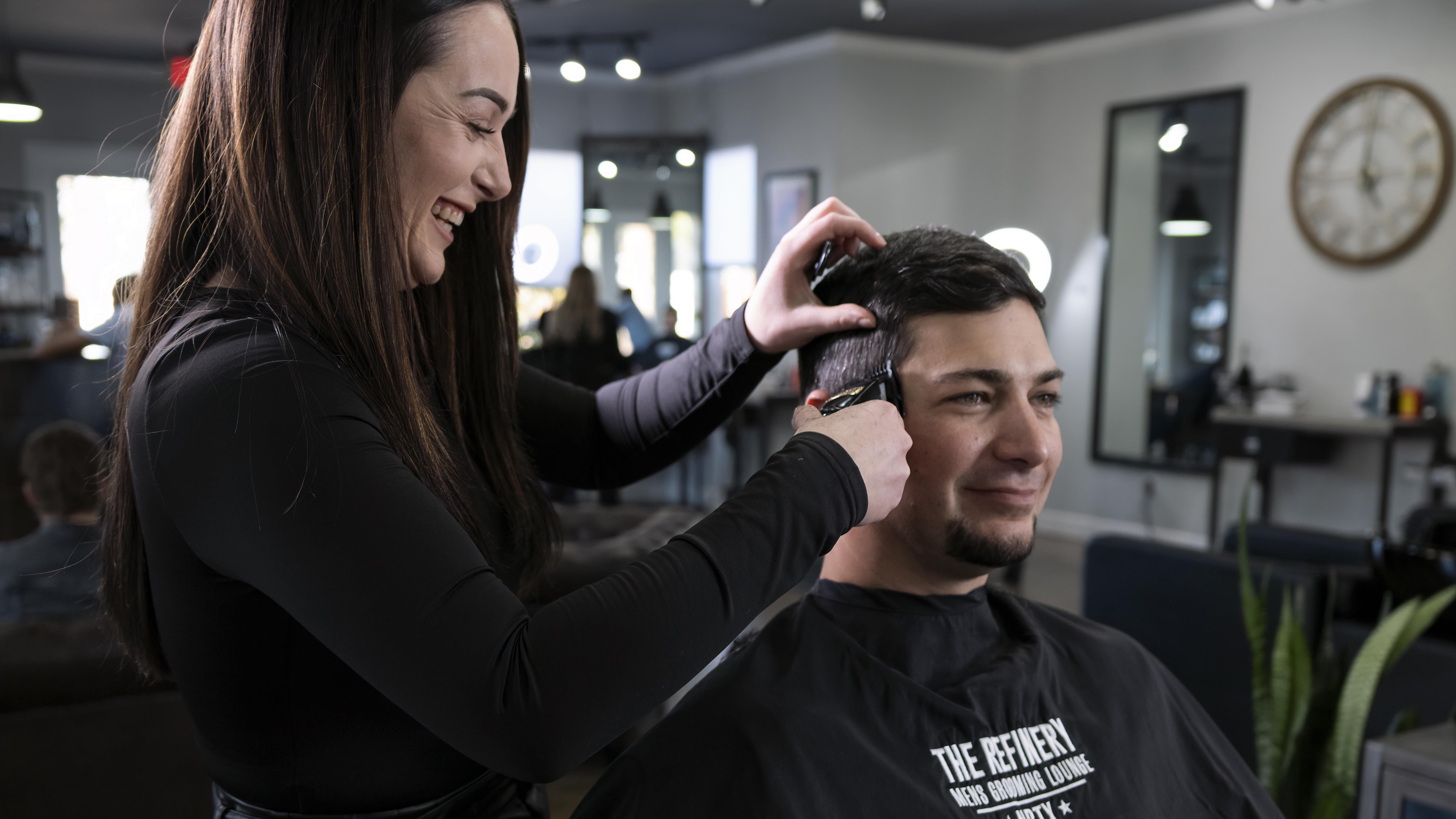 The Refinery Men's Grooming Lo/Hair Salons                                                                                                                                                                                             